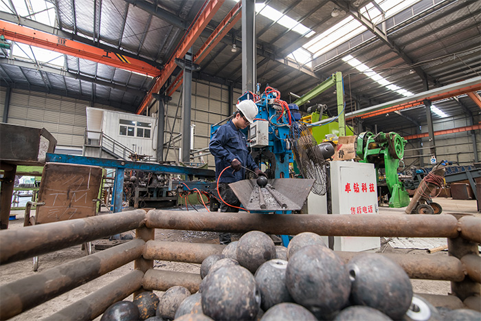 昌平网架配件-螺栓球加工车间